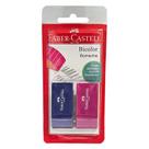 Borracha Bicolor SM/BICOLOR com 2 unidades - Faber-Castell Borracha Bicolor SM/BICOLOR com 2 unidades - Faber-Castell