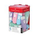 Borracha Branca Tons Pastel C/Apontador