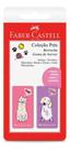 Borracha Colorida Pets Rosa E Roxa 2 Unidades Faber Castell Cor Rosa-chiclete Borracha Colorida Pets Rosa E Roxa 2 Unidades Faber Castell Cor Rosa-chiclete