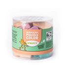 Borracha Colorida Plastica Color Pastel C/Capa
