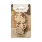 Borracha com 2 unidades Oficial Capivara - Skypaper