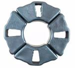 Borracha Contra Choque Ybr125 Factor125 Crypton 115 Conjunto
