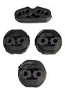 Borracha Coxim Escapamento Fiat Doblo Kit 4 Unidades