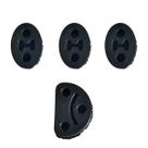 Borracha Coxim Escapamento Fiat Palio Kit 4 Unidades