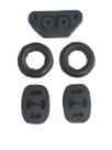 Borracha Coxim Escapamento Fiat Uno Fiorino Kit 5 Unidades