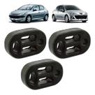 Borracha Coxim Escapamento Peugeot 206 207 106 Hoggar Parner