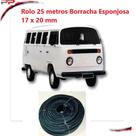 Borracha Da Porta Alta Com Furo Kombi 57 A 74 Rolo 50 Mts