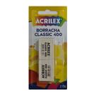 Borracha De Apagar Classic Branca Blister com 2 Unidades