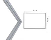 Borracha De Geladeira Cce 430 Freezer 38x67