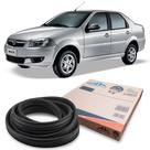 Borracha de Porta Guarnição Fiat Siena 1996 Até 2016 Borracha de Porta Guarnição Fiat Siena 1996 Até 2016