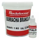 Borracha de silicone Branca