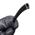 Borracha Debrum Acabamento Couro Casca Cobra 7x9mm - 1 Mts Borrachas Londrina