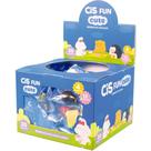 Borracha Decorada CIS FUN Mini 3D Sortida Blister C/3 Display com 20