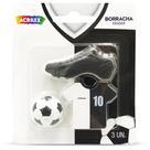 Borracha Decorada Futebol PRETO/BRANCO PCT.C/06 Borracha Decorada Futebol PRETO/BRANCO PCT.C/06