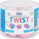 Borracha Decorada TWIST (S) - Pote com 24 Unidades