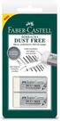 Borracha Dust Free Kit Com 2 Borrachas pequenas Faber Castell