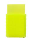 Borracha Escolar Cis Plast Fluo - Amarela Fluorescente
