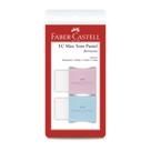 Borracha Escolar Plástica Tons Pastel 2 Und Faber Castell