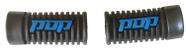 Borracha Estribo Dianteiro Honda Pop 100 Até 2015 Par Azul