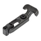 Borracha flexível preta com fecho Southco T-Handle com suporte