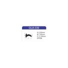 BORRACHA GUA-039 VEDACAO CUNHA VIDRO 6mm JANELA E PORTA ALUMINIO ROLO 10MTS