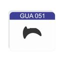 Borracha Guarnição P/esquadrias Em Alumínio Gua051 -rolo 50m Borracha Guarnição P/esquadrias Em Alumínio Gua051 -rolo 50m