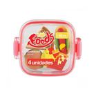 Borracha Lanch Foods Pote/4