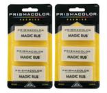 Borracha Magic Rub Prismacolor Vinil Não Abrasivo Pacote com 2 Borracha Magic Rub Prismacolor Vinil Não Abrasivo Pacote com 2