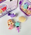 Borracha Marmitinha 4 em 1 Princesa Kawaii QH-8619 Borracha Marmitinha 4 em 1 Princesa Kawaii QH-8619