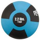 Borracha Medicine Ball Champion Barbell 1 kg azul claro