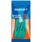 Borracha Mercur Clean Verde Pull com 2 Unidades