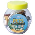 Borracha Mini Pets Pote com 20 Unidades TILIBRA