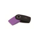 Borracha Mini Sleeve Black Neon Roxo - Faber Castell
