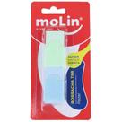 Borracha Molin TPR Pastel com Protetor C/ 2