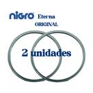 Borracha Nigro Para Panela Pressão Modelo Eterna com 2 unidades Borracha Nigro Para Panela Pressão Modelo Eterna com 2 unidades