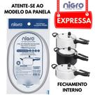 Borracha Panela Pressão Nigro EXPRESSA 3l-4,5l-5l E 7 Litros