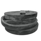 Borracha Perfil Esponjoso Vedação 50x20mm Macio - 12 Metros Borrachas Londrina