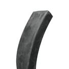 Borracha Perfil Esponjoso Vedação 50x20mm Macio - 2 Metros Borrachas Londrina