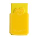 Borracha Plastica Pastel Trend Leo&Leo Amarelo Borracha Plastica Pastel Trend Leo&Leo Amarelo