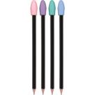 Borracha Ponteira Bazze Cores Pastel - Pacote com 100 Unidades Borracha Ponteira Bazze Cores Pastel - Pacote com 100 Unidades