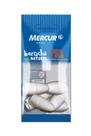 Borracha Ponteira Mercur Branca com 6 Unidades