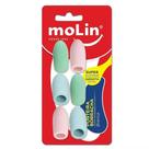 Borracha Ponteira Molin - Blister Com 6 Unidades Borracha Ponteira Molin - Blister Com 6 Unidades