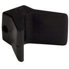 Borracha preta Bow Stop CE Smith 29552 estilo Y com 4 cm de largura