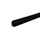 Borracha PVC GUA 039N - Preta - 50 Metros - Ideal para Portas e Janelas