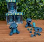 Borracha Stitch Escolar Grande Desmontável Infantil SDZ0902