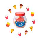 Borracha Tilibra Mini Foods Pote com 20 unidades