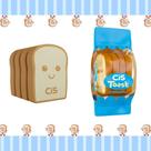 Borracha Toast Com 4 Unidades