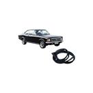Borracha Vigia GM Opala 4 Portas 1978 A 1992 Com Friso
