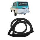 Borracha Vigia Vidro Traseiro Porta Mala Rural Willys