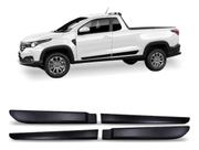 Borrachão Friso Lateral Strada 2021 22 23 24 25 Cabine Simples ou Dupla Modelo Original